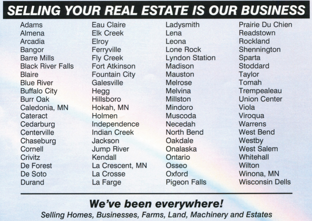 Sold locations flyer